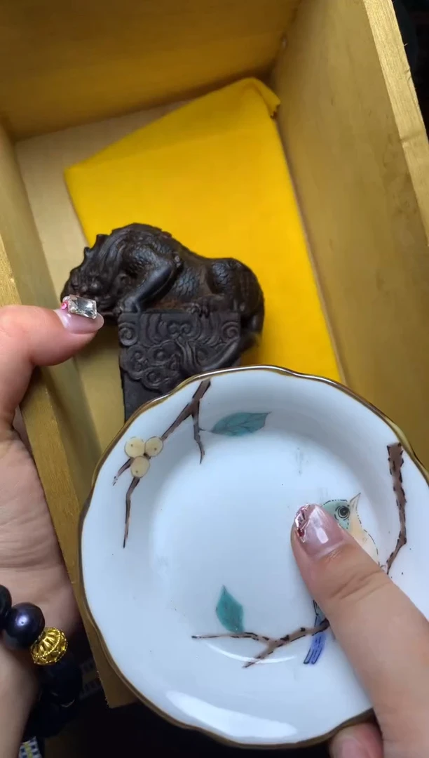 紫砂盖碗瓷器默认微瑕瓷器