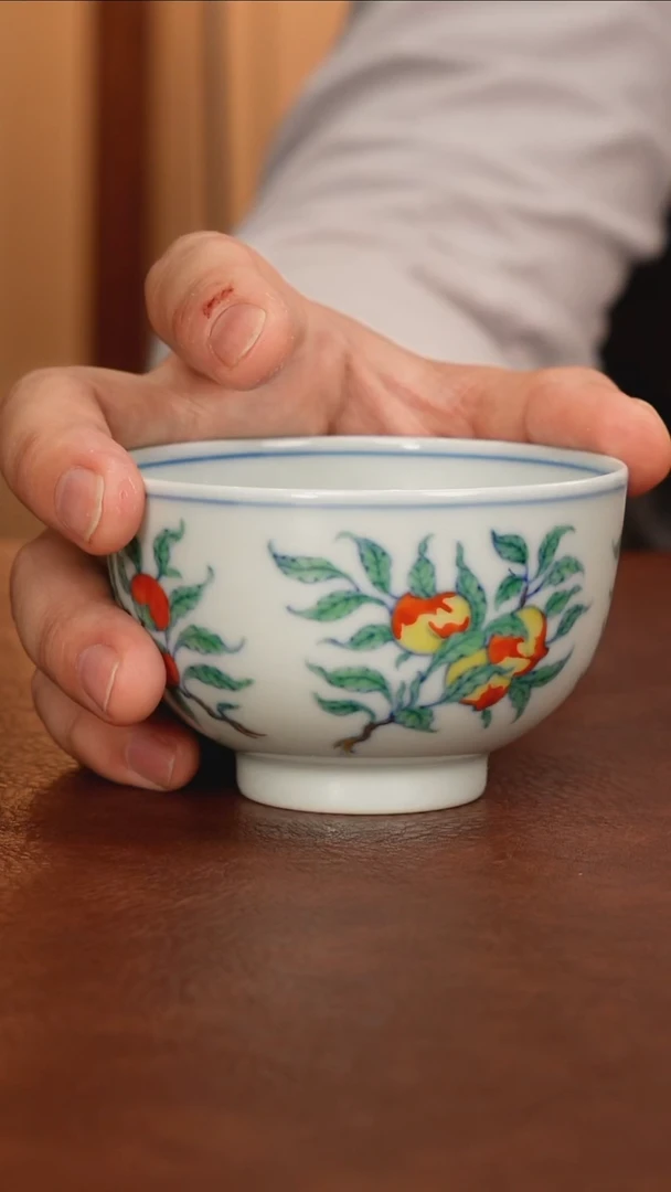 景德镇瓷器，青花瓷手绘茶具~
