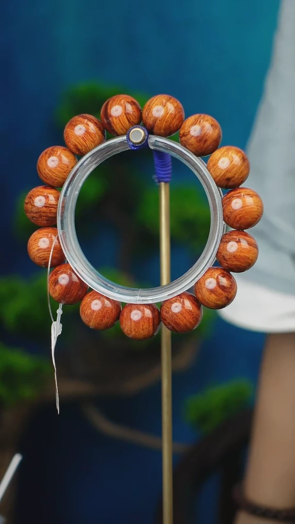 木本降真香红降花梨公1.5手串37g