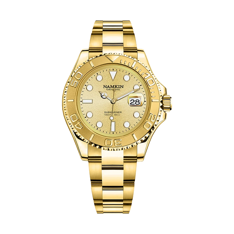 【专柜直发】【全国联保】金游艇系列高端男士全自动机械腕表D