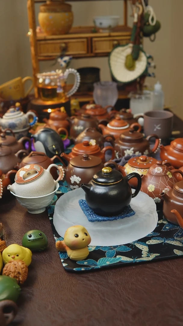 【闪购商品】紫砂茶案小品朱泥