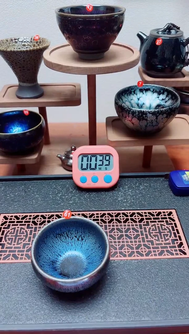 茶盏如***天61号建盏工匠茶器