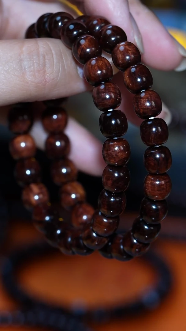 手串/手链黄花梨/降香黄檀【MOYU】海南黄花梨 8.5*9 文玩潮款手串