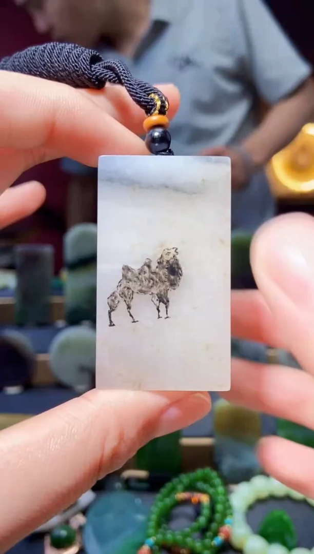 和田玉未镶嵌挂件yc