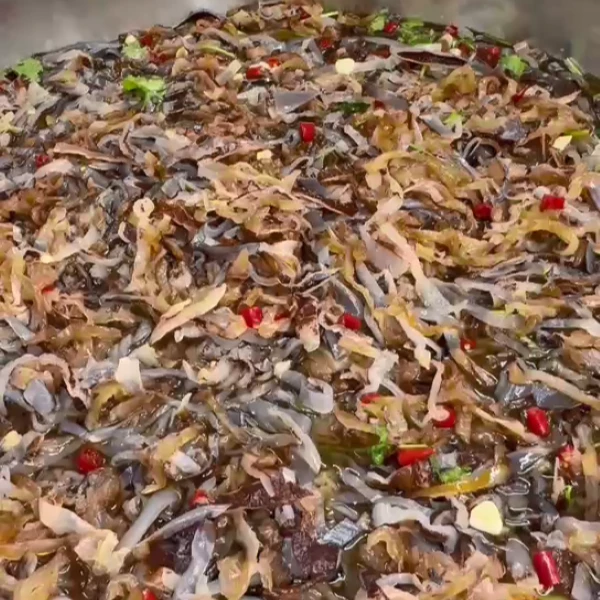 阿竹凉拌海蜇丝 1.0KG/桶精品