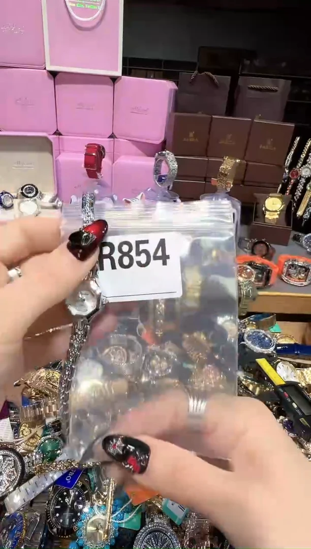 石英机芯不锈钢不锈钢直播定闪专用