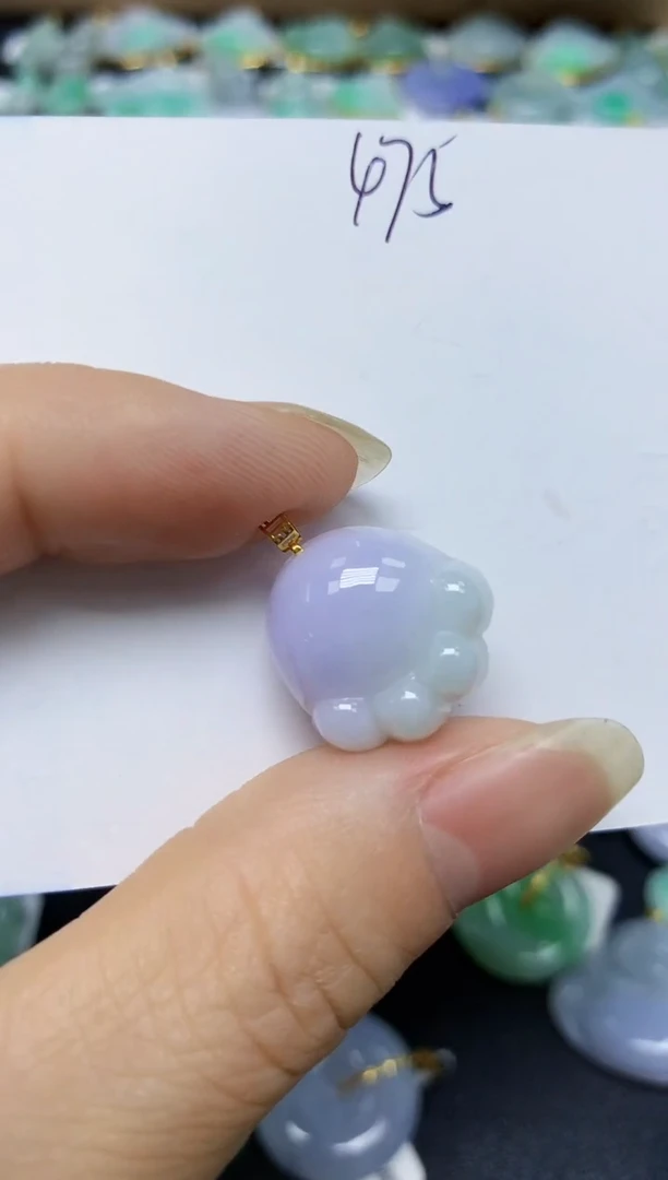 翡翠未镶嵌颈饰 天然翡翠A货