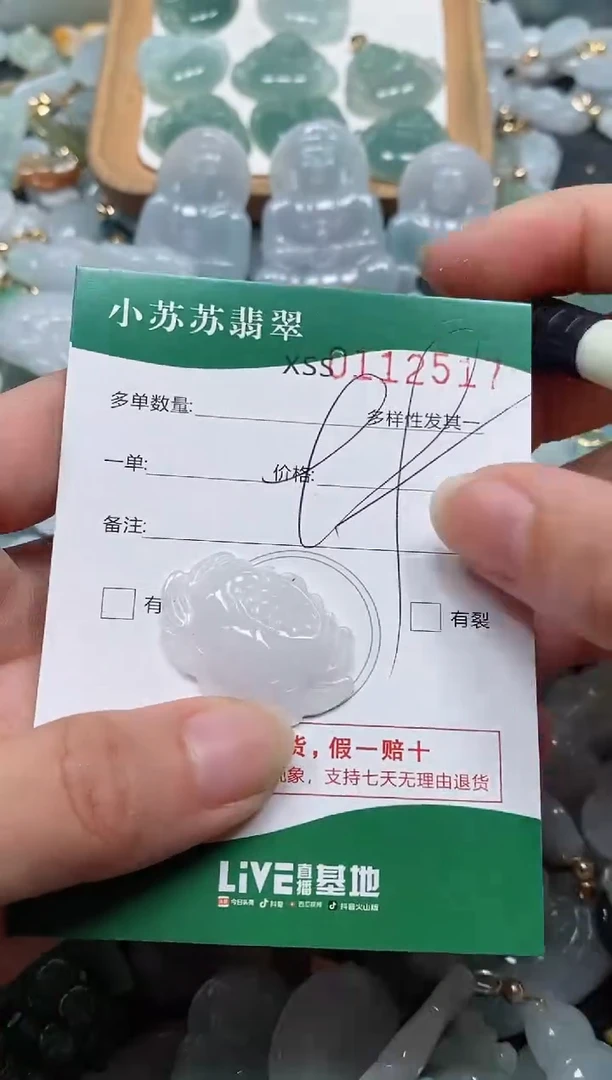 【闪购商品】翡翠颈饰未镶嵌闪购商品0112517