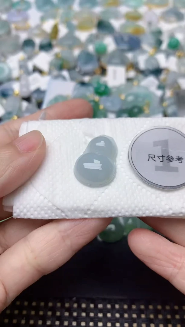 颈饰未镶嵌翡翠天然缅甸A货翡翠