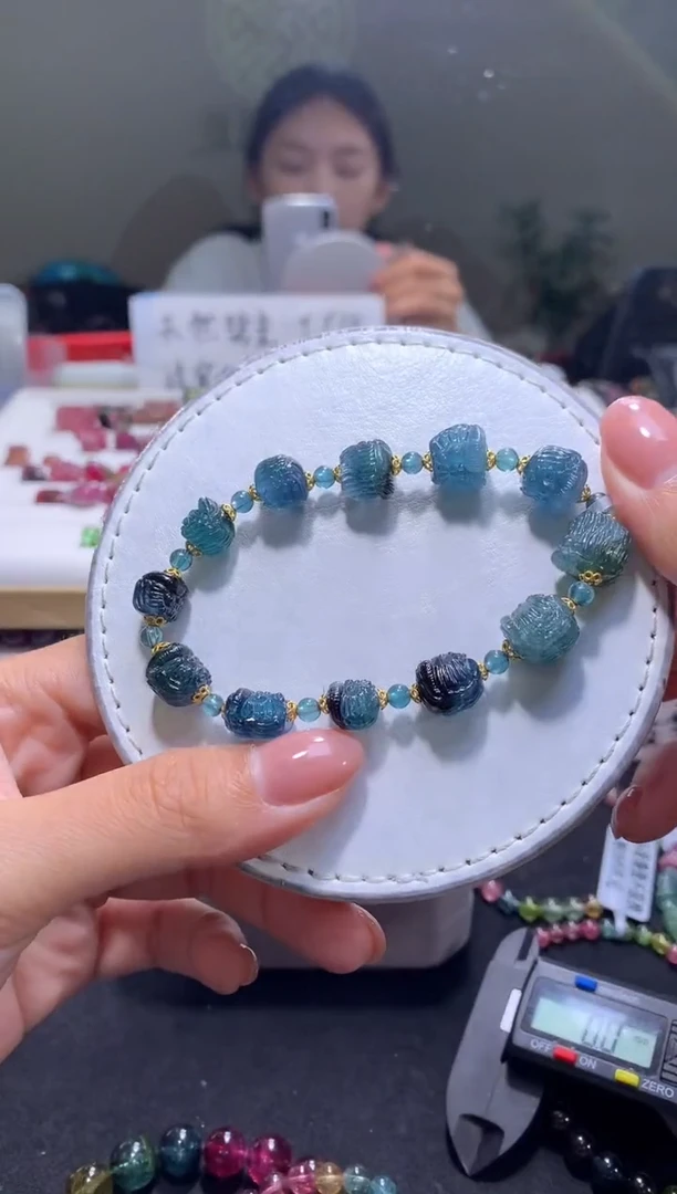 未镶嵌手串碧玺A85【天然碧玺】