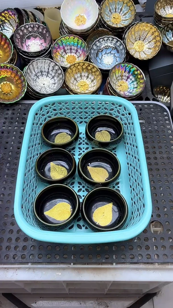 琉璃手工艺品陶瓷陶瓷陶瓷主人杯