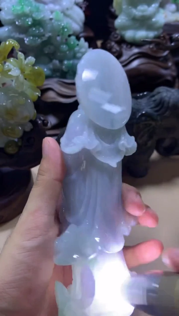 翡翠挂件未镶嵌翡翠摆件