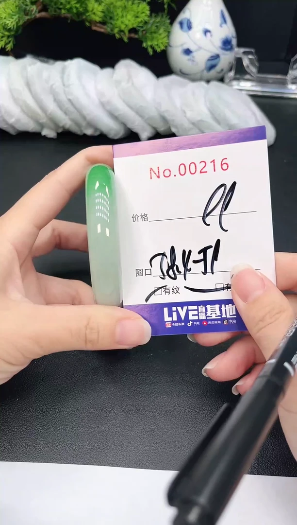 未镶嵌手镯翡翠216