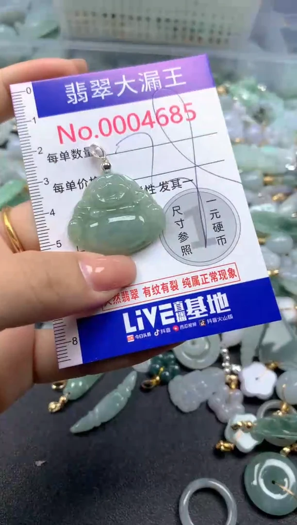 颈饰未镶嵌翡翠4685