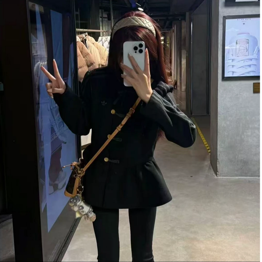 XPADIDASNEW YEAR 新中式花苞收腰运动修身夹克外套KR5068/69