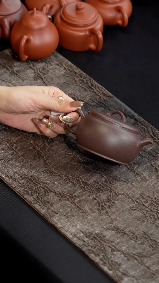 【闪购商品】紫砂茶壶天青泥申锡汉瓦壶200cc