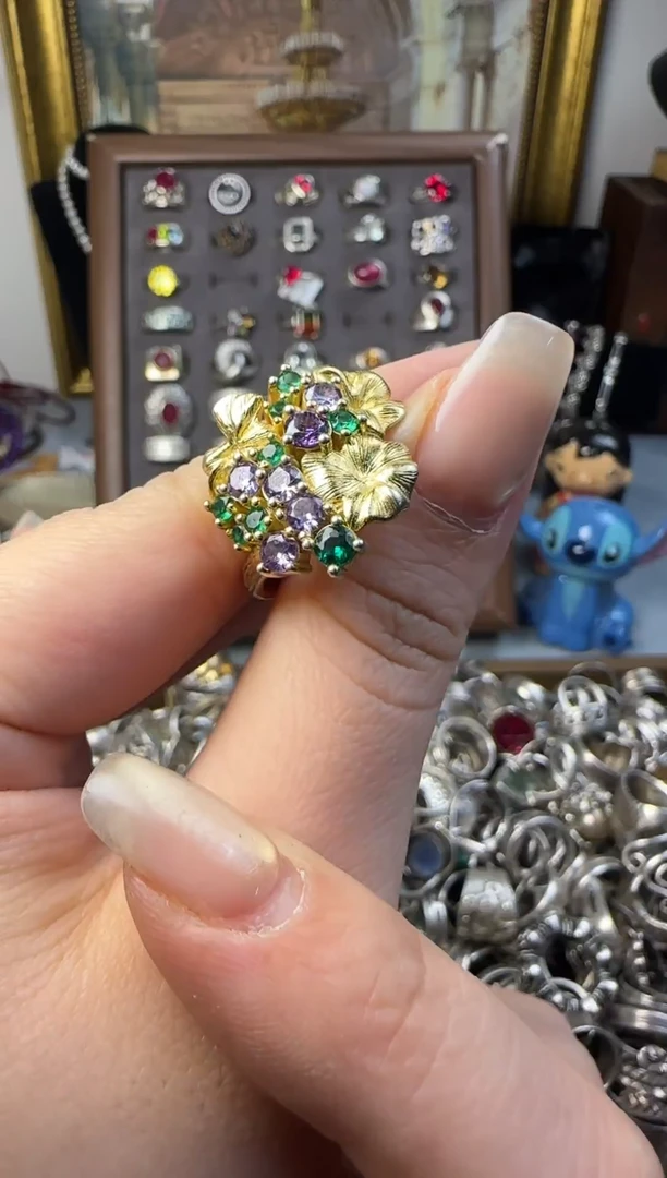 无925银中古首饰精美