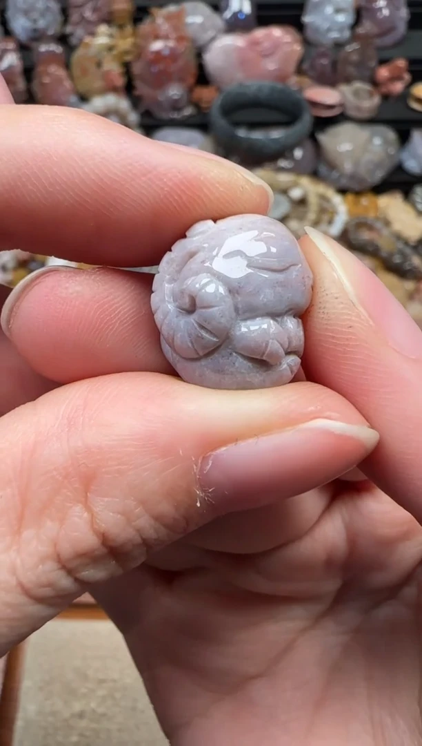 颈饰未镶嵌硅化珊瑚（珊瑚玉）050