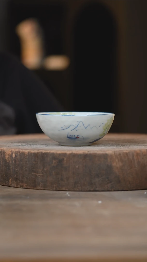 瓷片景德镇高温釉下彩（食品级）