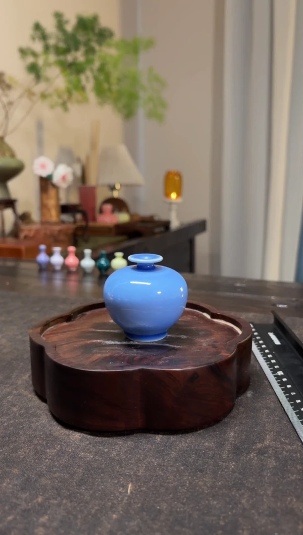 瓶陶瓷小花瓶绿植花器（不含花）