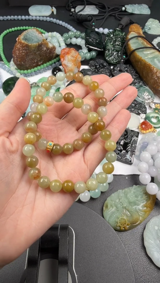 未镶嵌手串翡翠翡翠饰品（多样性发货一件）-283