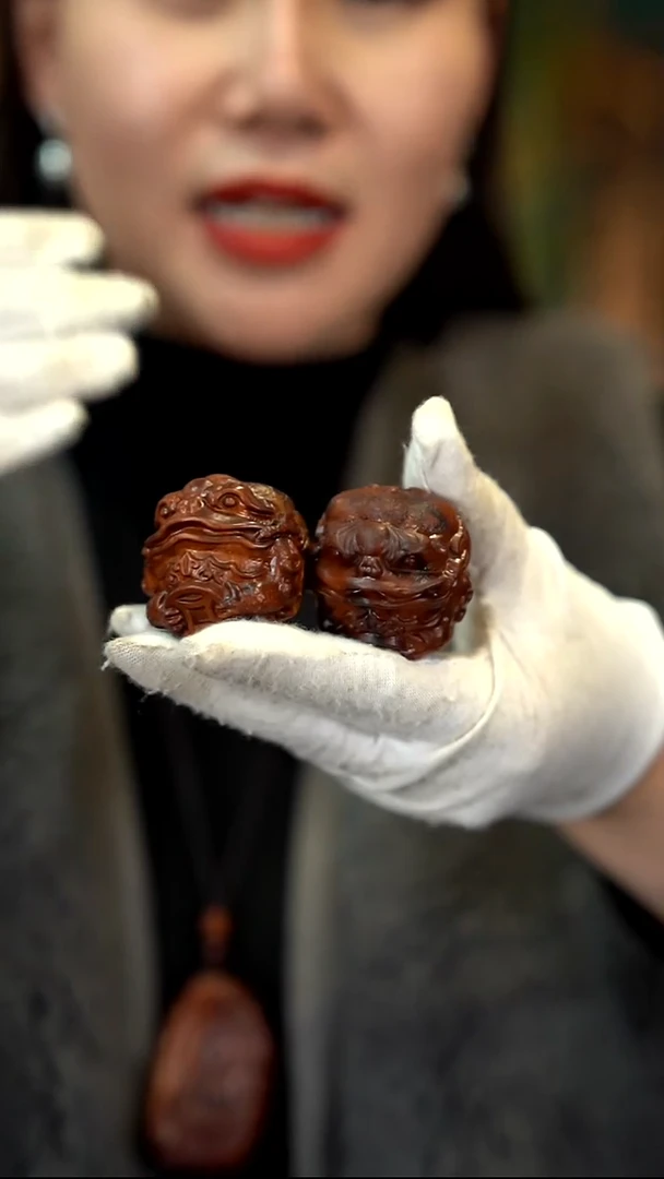 木雷击枣木金蟾手球