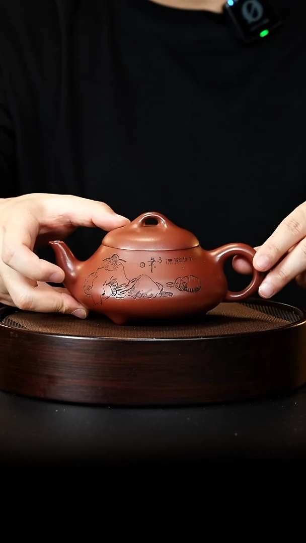 茶壶紫砂宜兴紫砂壶h36749