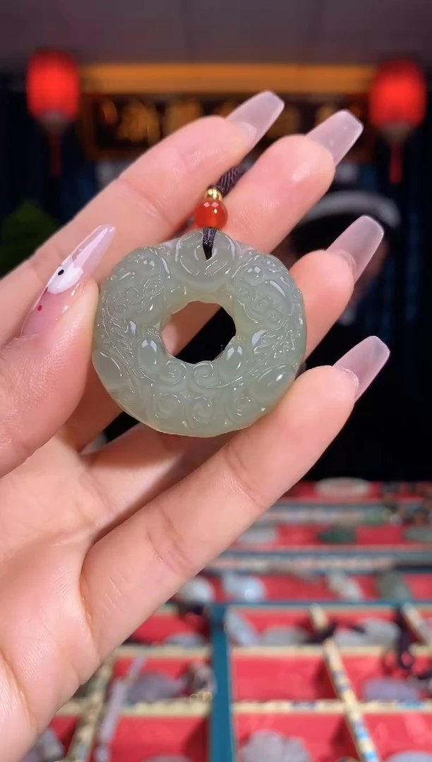 【闪购商品】和田玉颈饰未镶嵌双貔护主