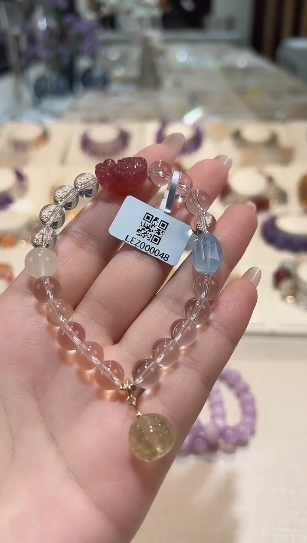 未镶嵌手串水晶手串