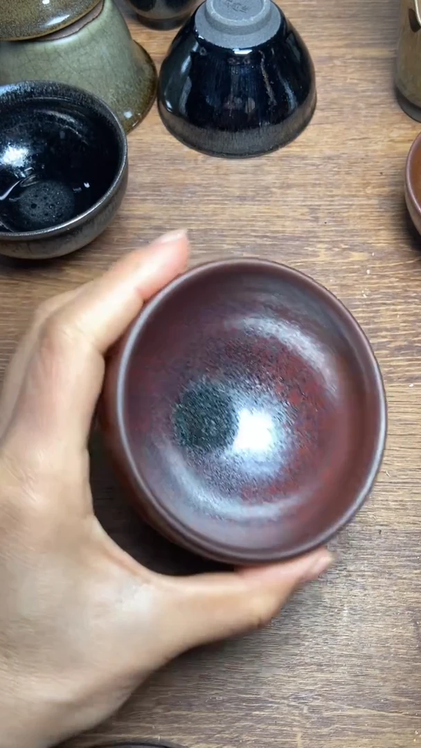 茶盏125建盏茶盏茶盏