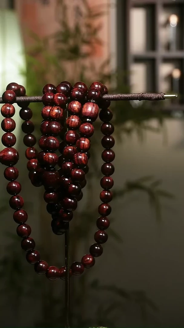 手串/手链黄花梨/降香黄檀海南黄花梨紫油梨1.0cm*108