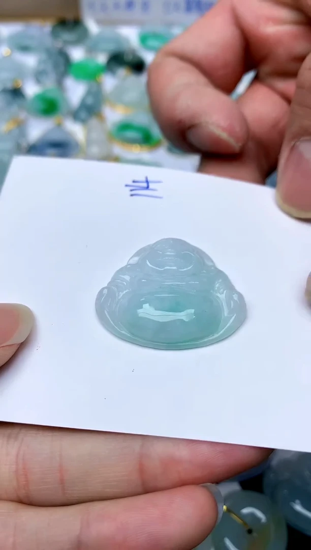 【闪购商品】翡翠颈饰未镶嵌114天然A货翡翠