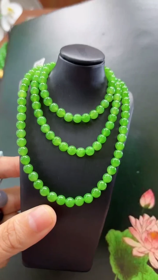 和田玉未镶嵌颈饰项链