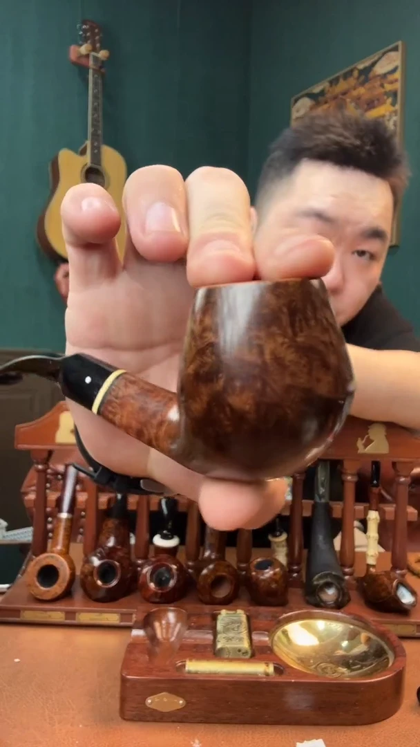 石楠木木雕款意大利进口石楠木烟斗