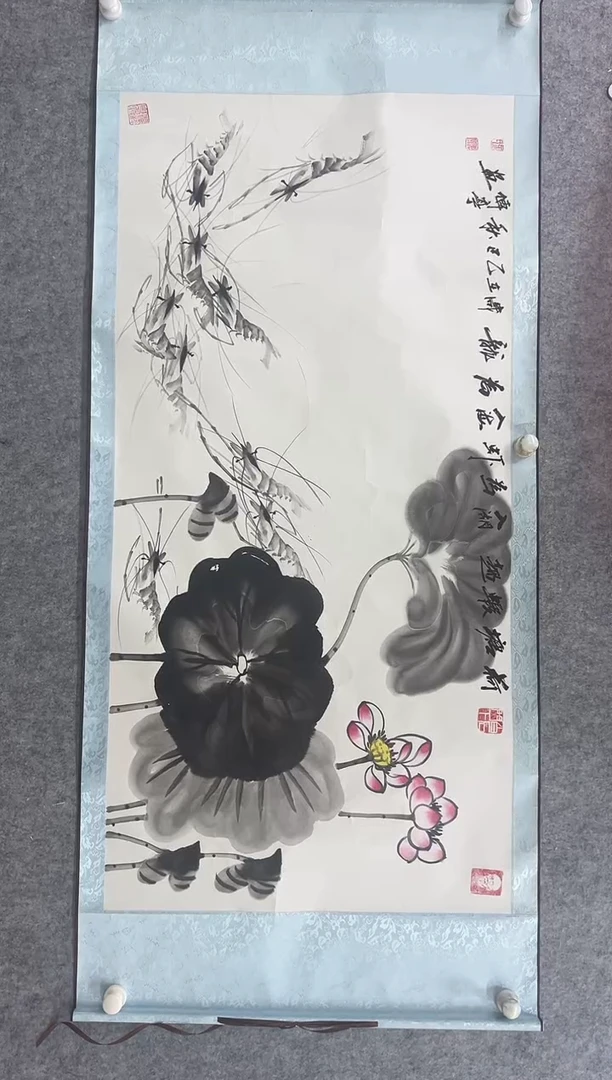 国画直播间张老师的作品