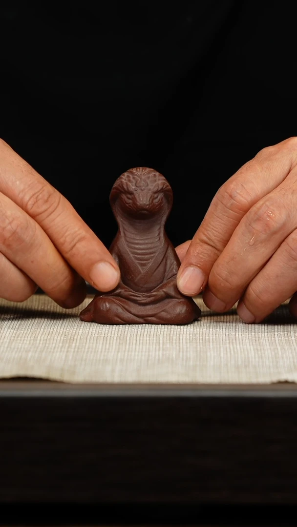 茶壶紫砂紫泥小蛇