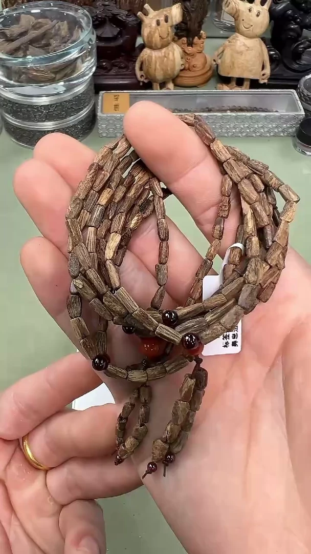 【闪购商品】沉香6.9g达拉干红土沉水随形念珠
