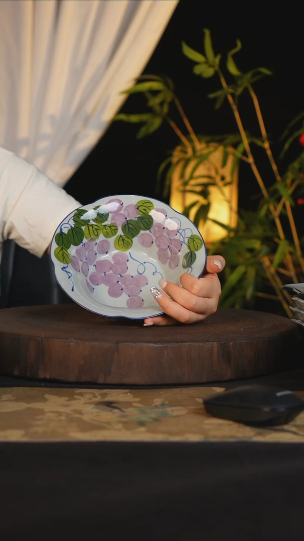 碗景德镇手工手绘高温陶瓷可进蒸箱烤箱洗碗机