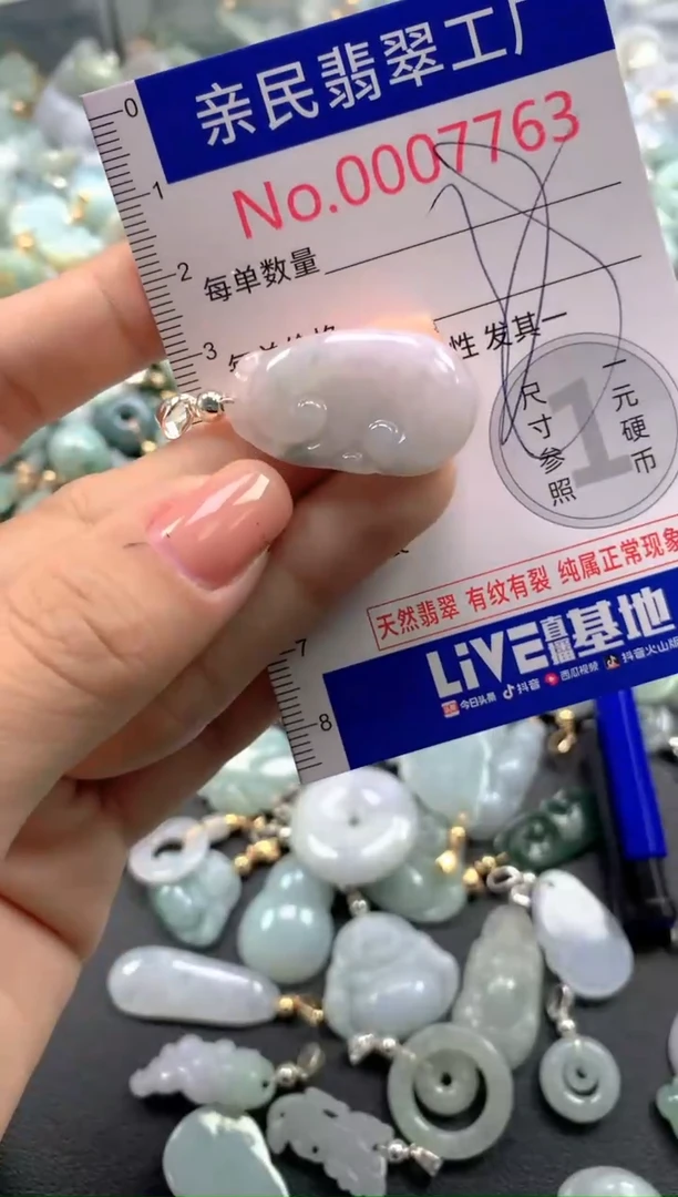 颈饰未镶嵌翡翠7763