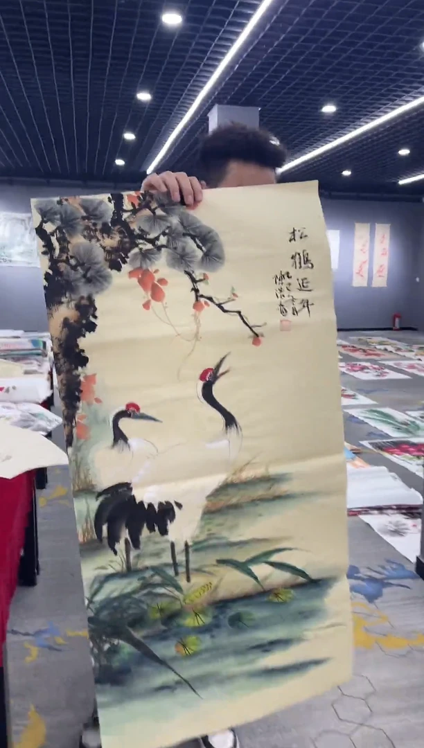 名人名画手工制作