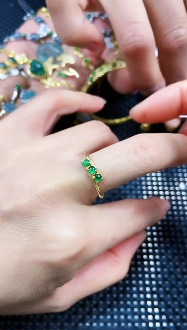 【闪购商品】翡翠戒指未镶嵌111111111