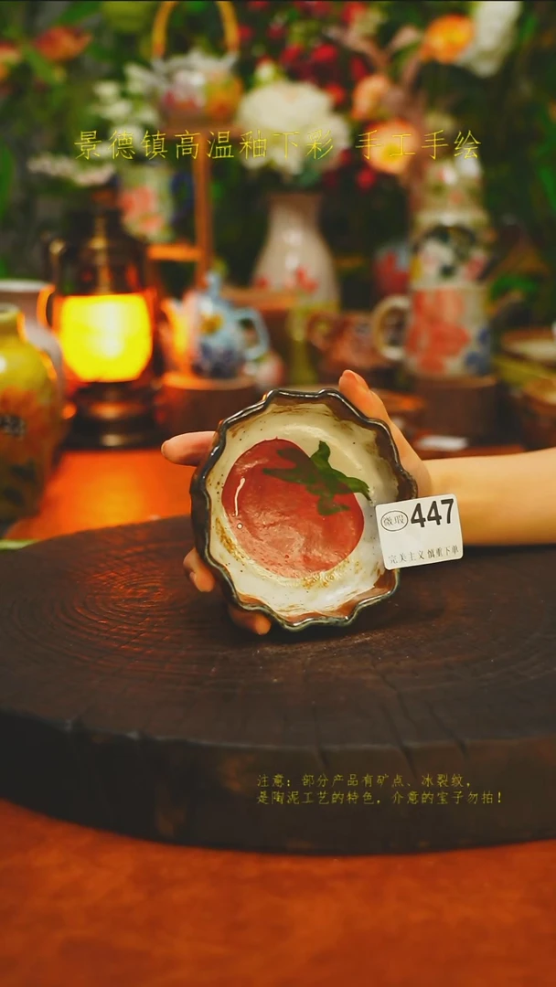 白沙素简陶瓷手作447