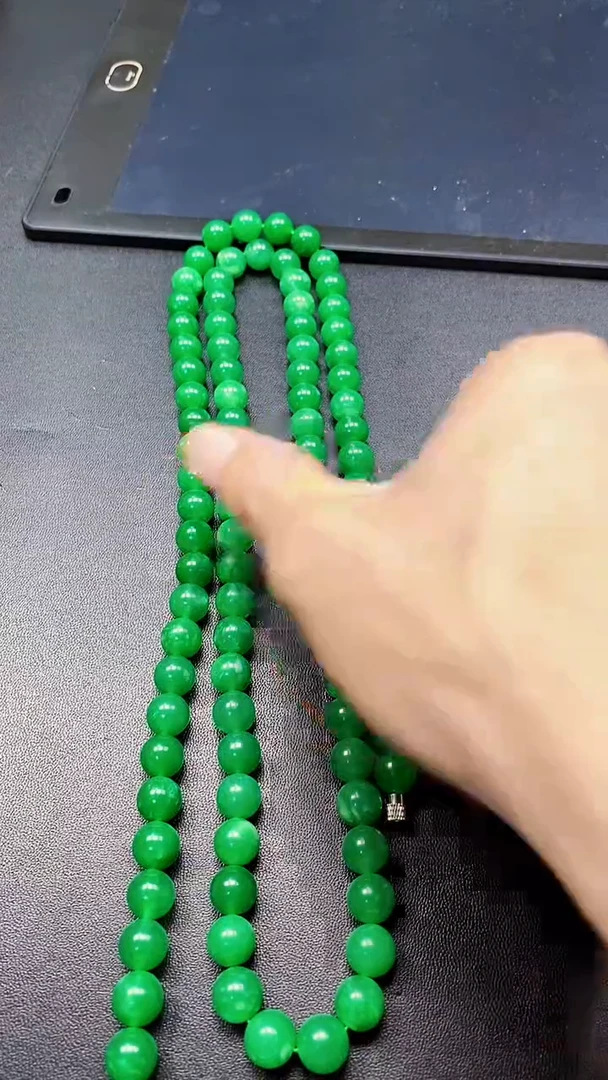 非金属珐琅非洲翠项链