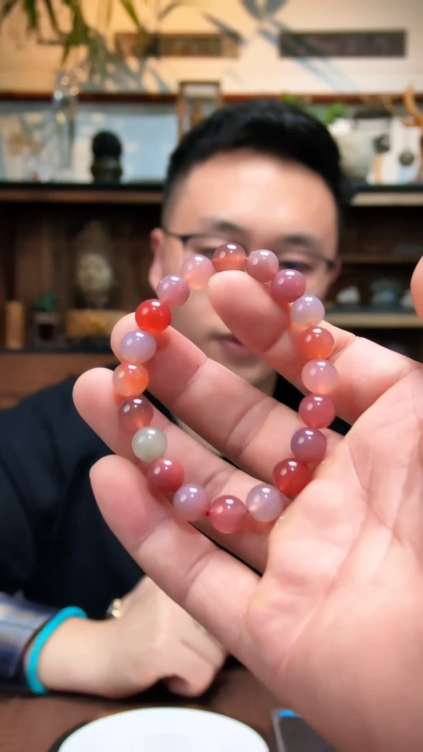 未镶嵌手串玛瑙/玉髓盐源手串ZD10*