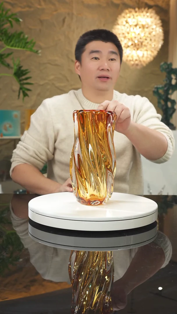 【闪购商品】摆件福利琥珀花瓶