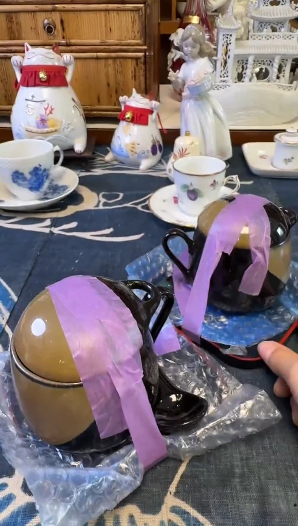 1猫****毛茶道具瓷器茶器