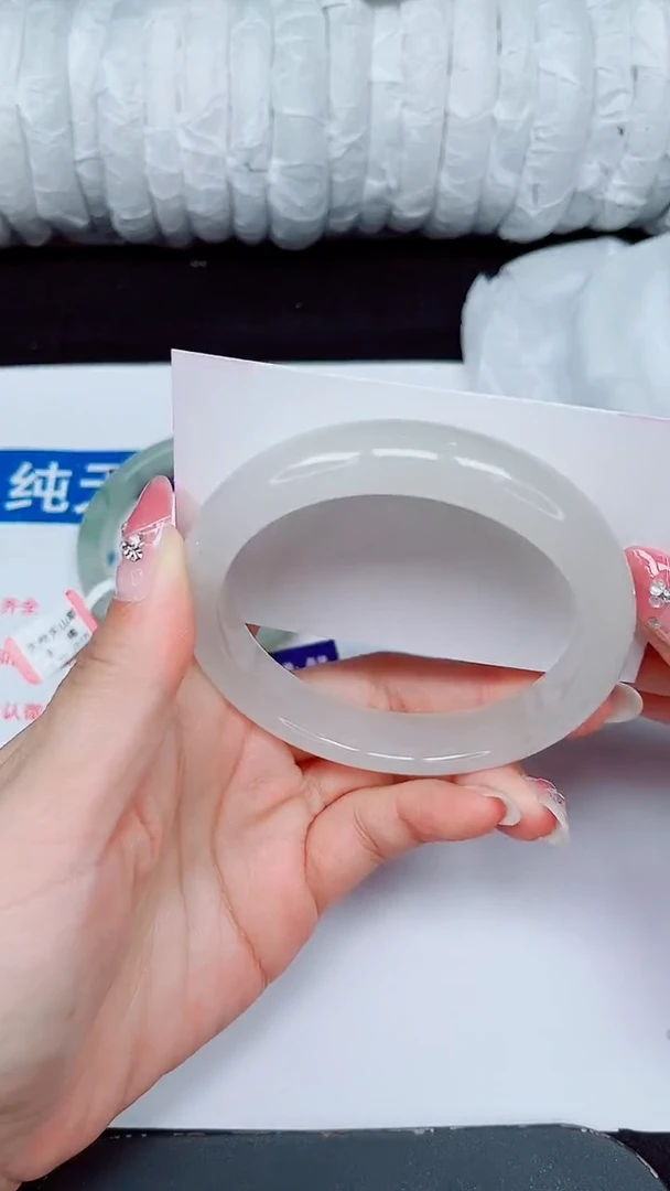 未镶嵌手镯石英质玉433-62/63