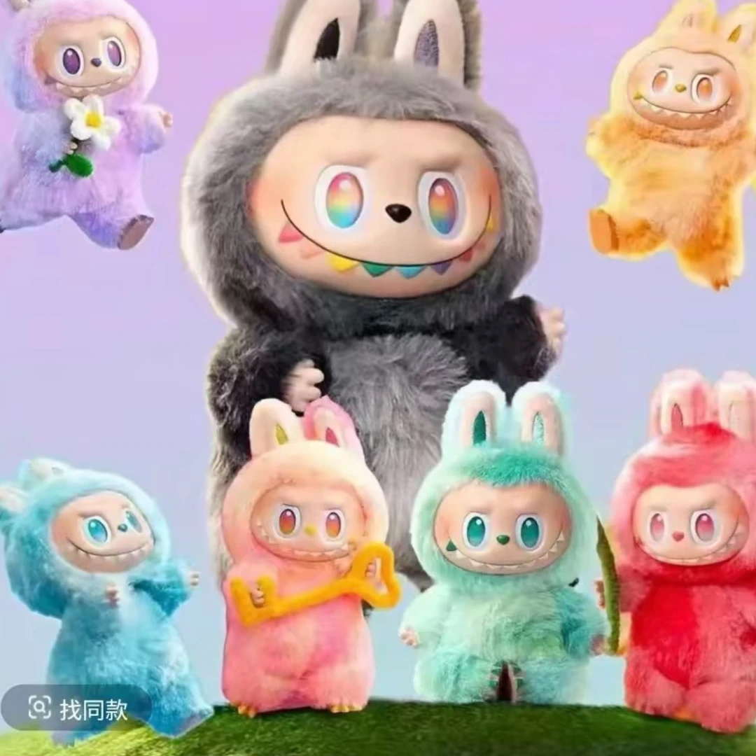 ❤国版❤三代高能lababa毛绒公仔车挂包包挂饰