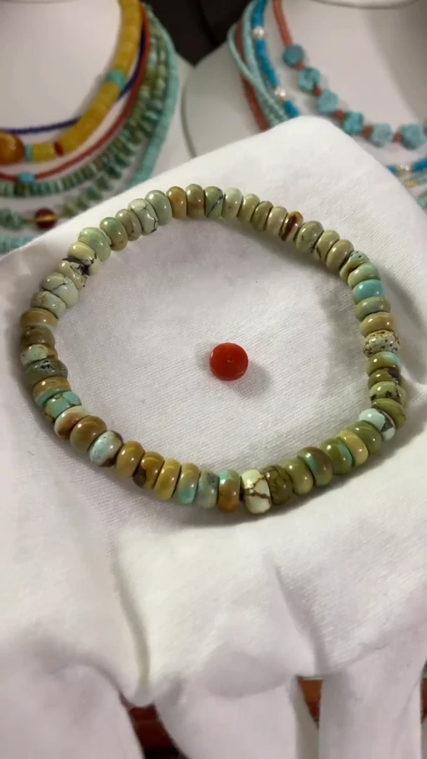 未镶嵌南红玛瑙珠宝奇石6.7mm隔片