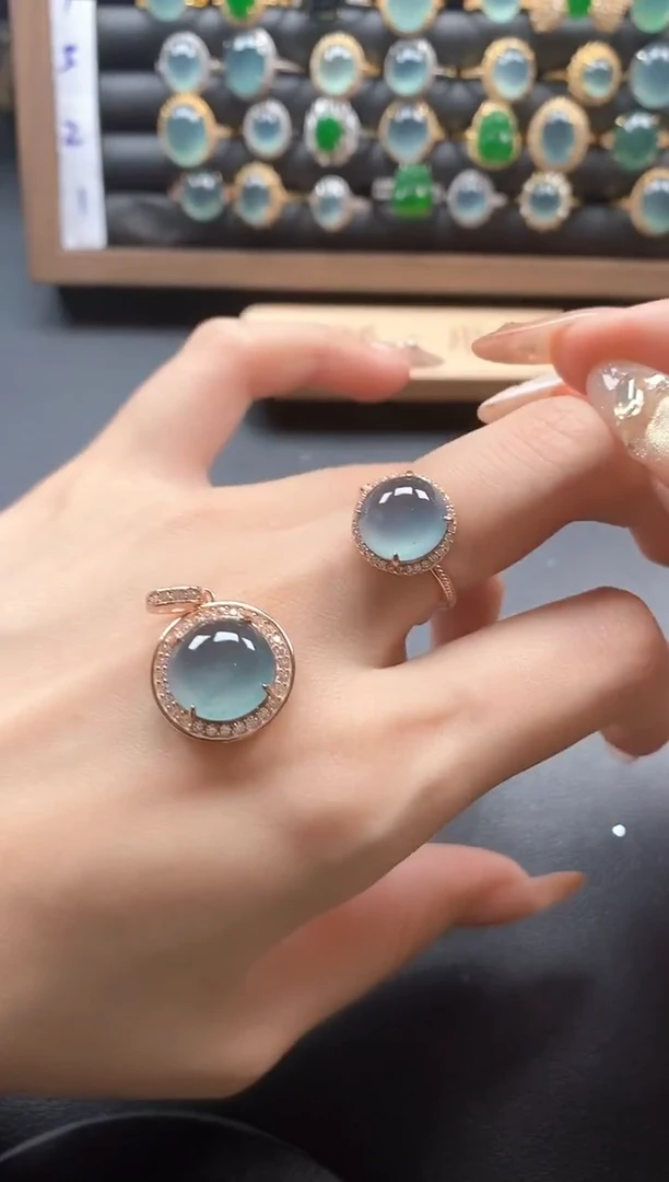 未镶嵌戒指翡翠0000